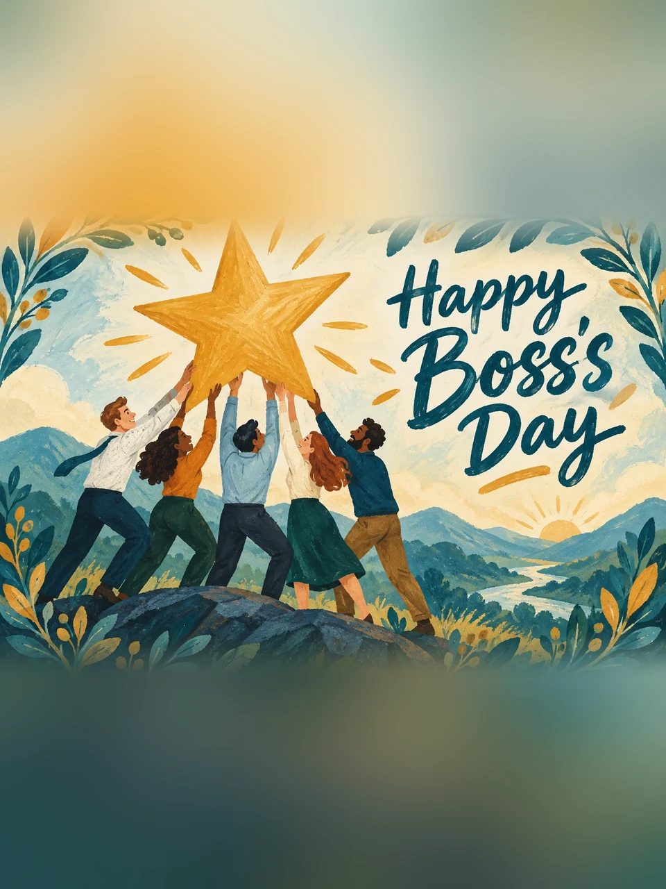 Happy Boss's Day, Design 3