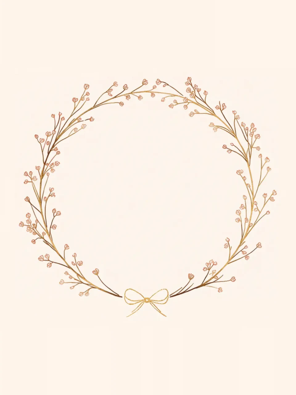 Fête de la future mariée: Motif décoratif délicat