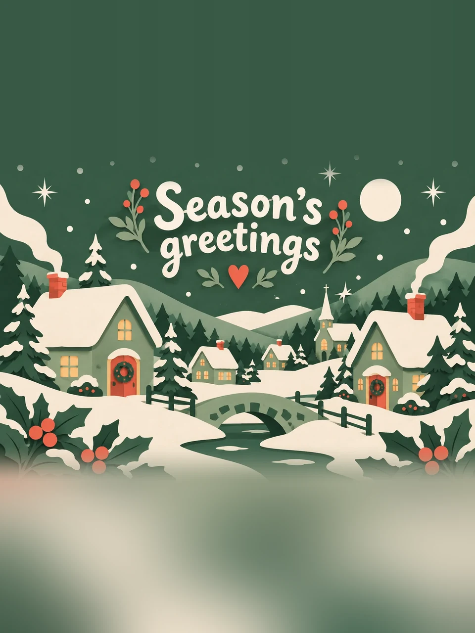 Season’s greetings, Design 2