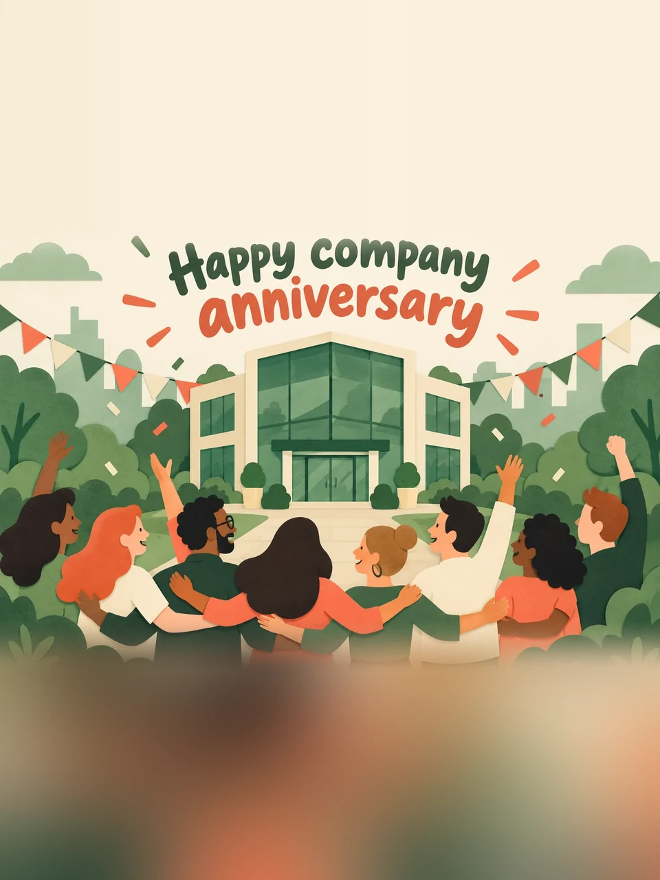 Happy company anniversary, Design 2