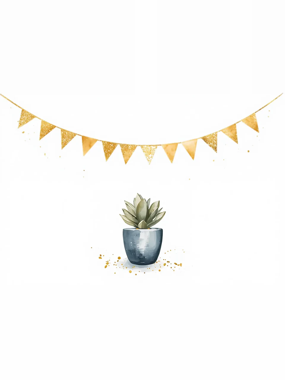 Anniversaire d’entreprise: Illustration à l’aquarelle