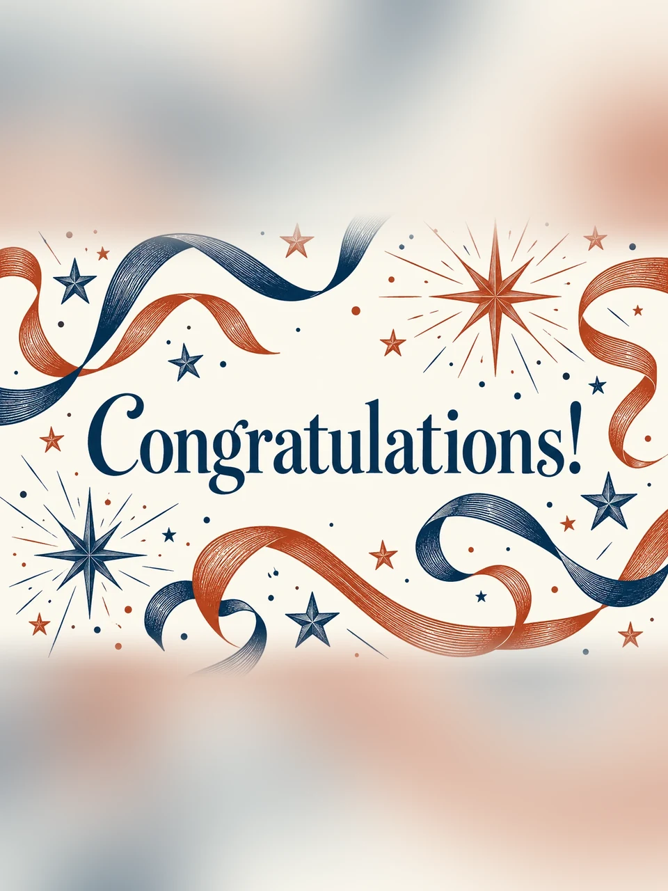 Congratulations!, Design 1