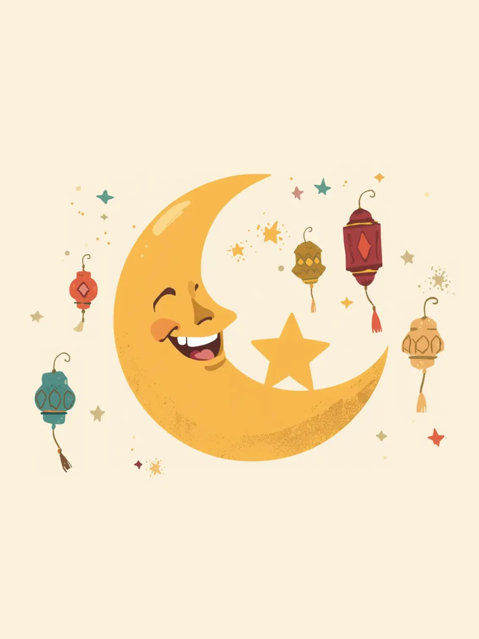 Aïd: Illustration colorée