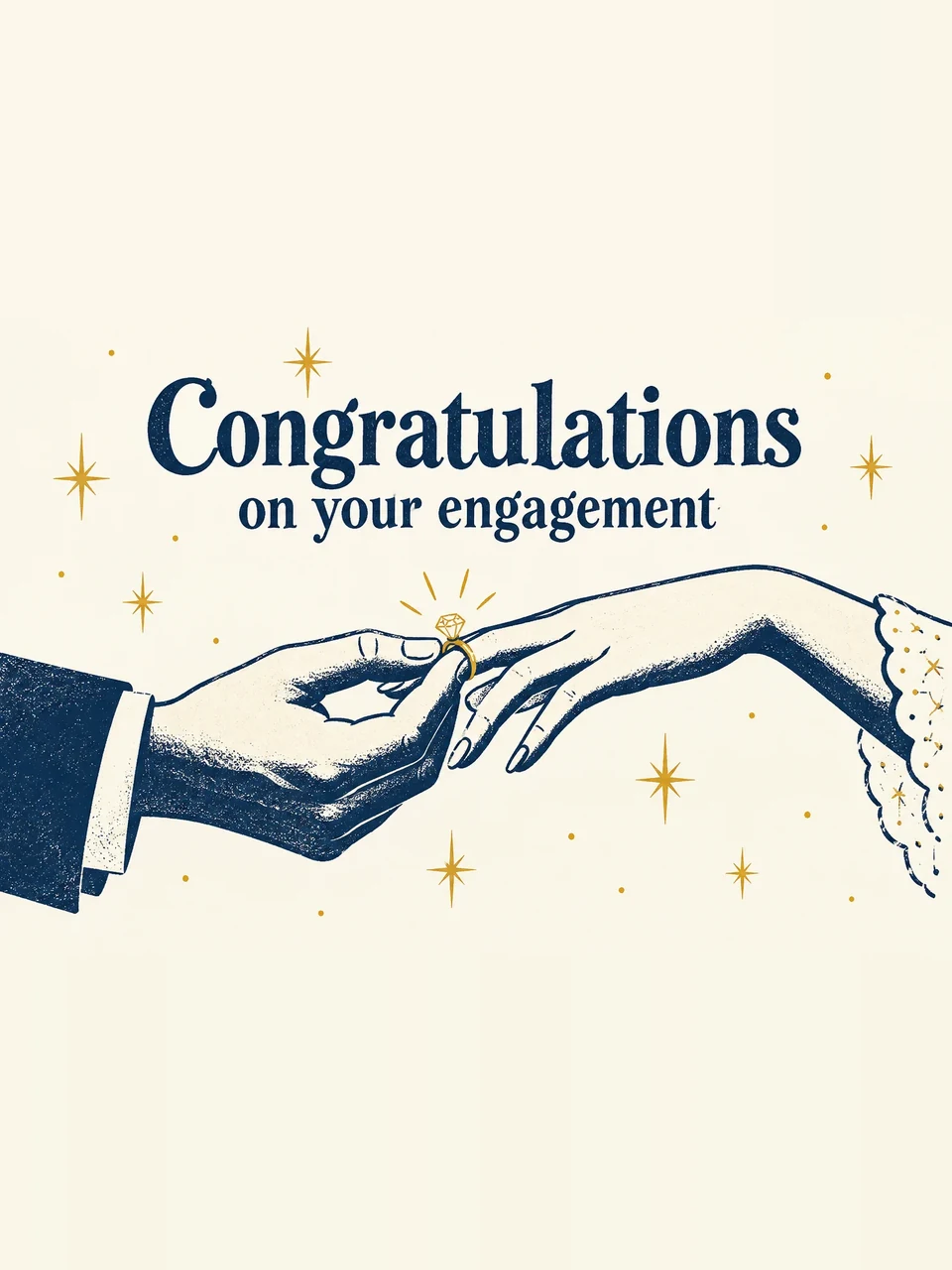 Congratulations on your engagement, Design 4