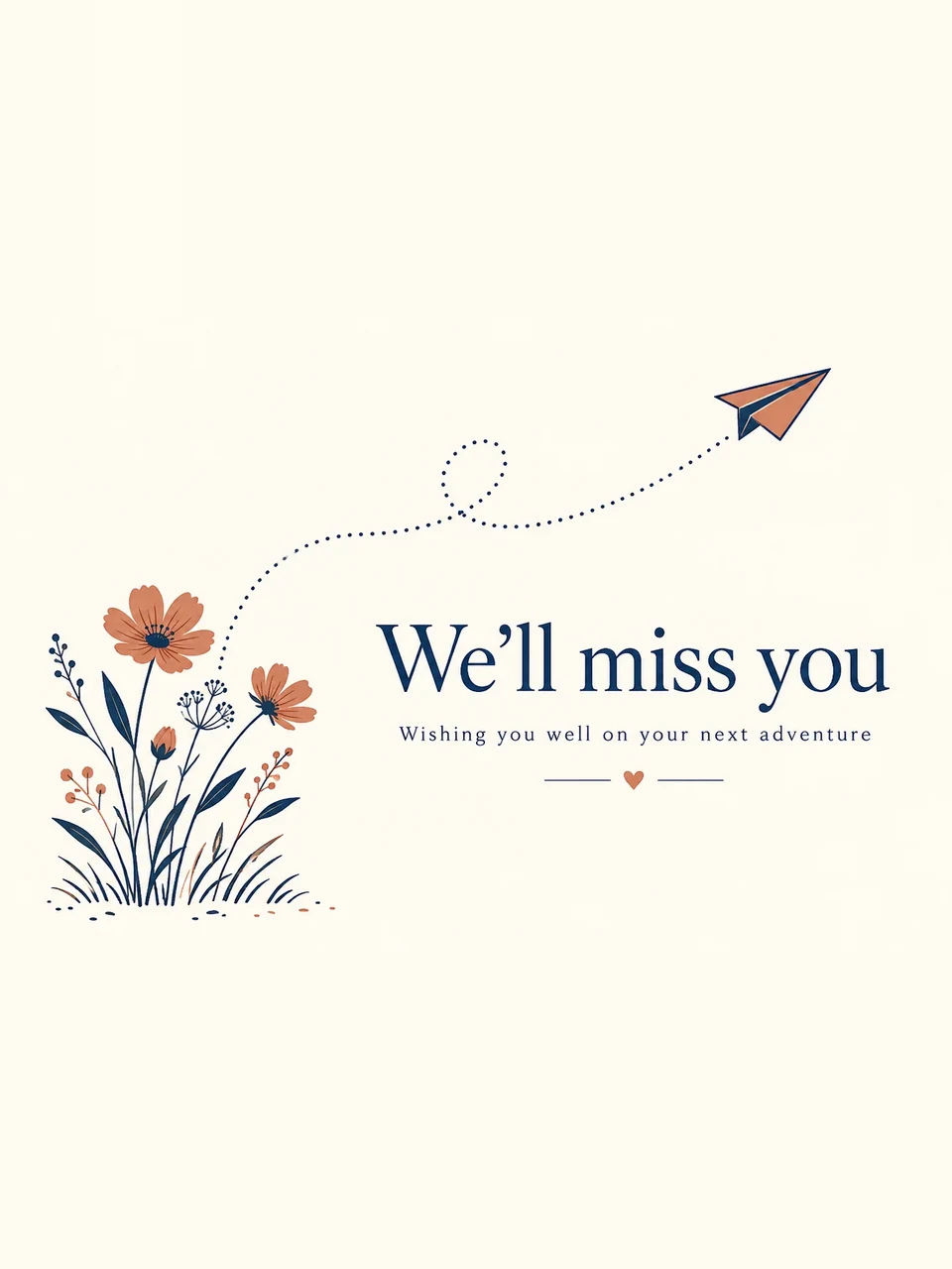 We'll miss you, Design 1