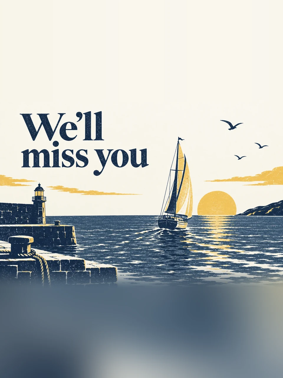 We'll miss you, Design 4