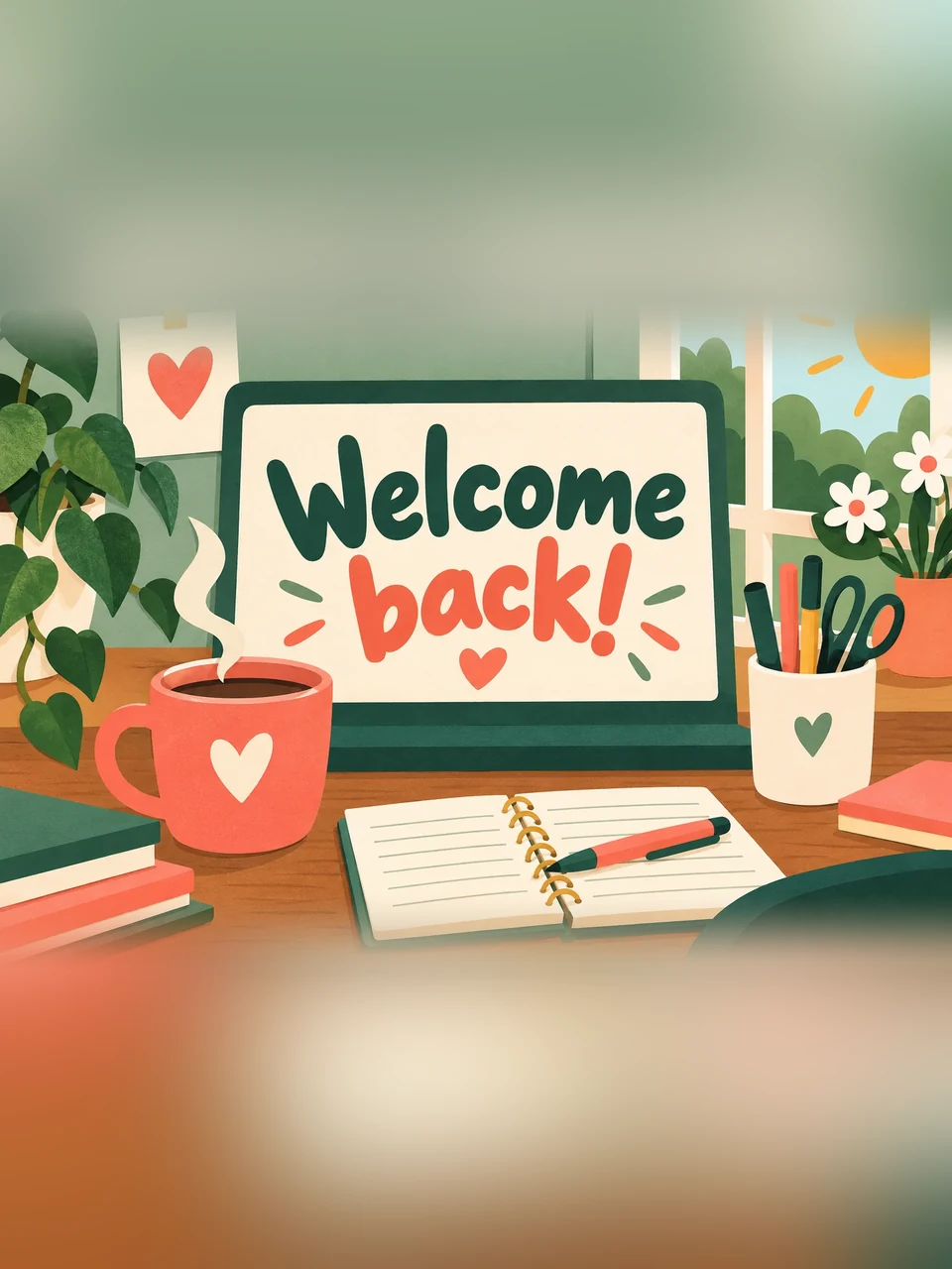 Welcome back!, Design 2