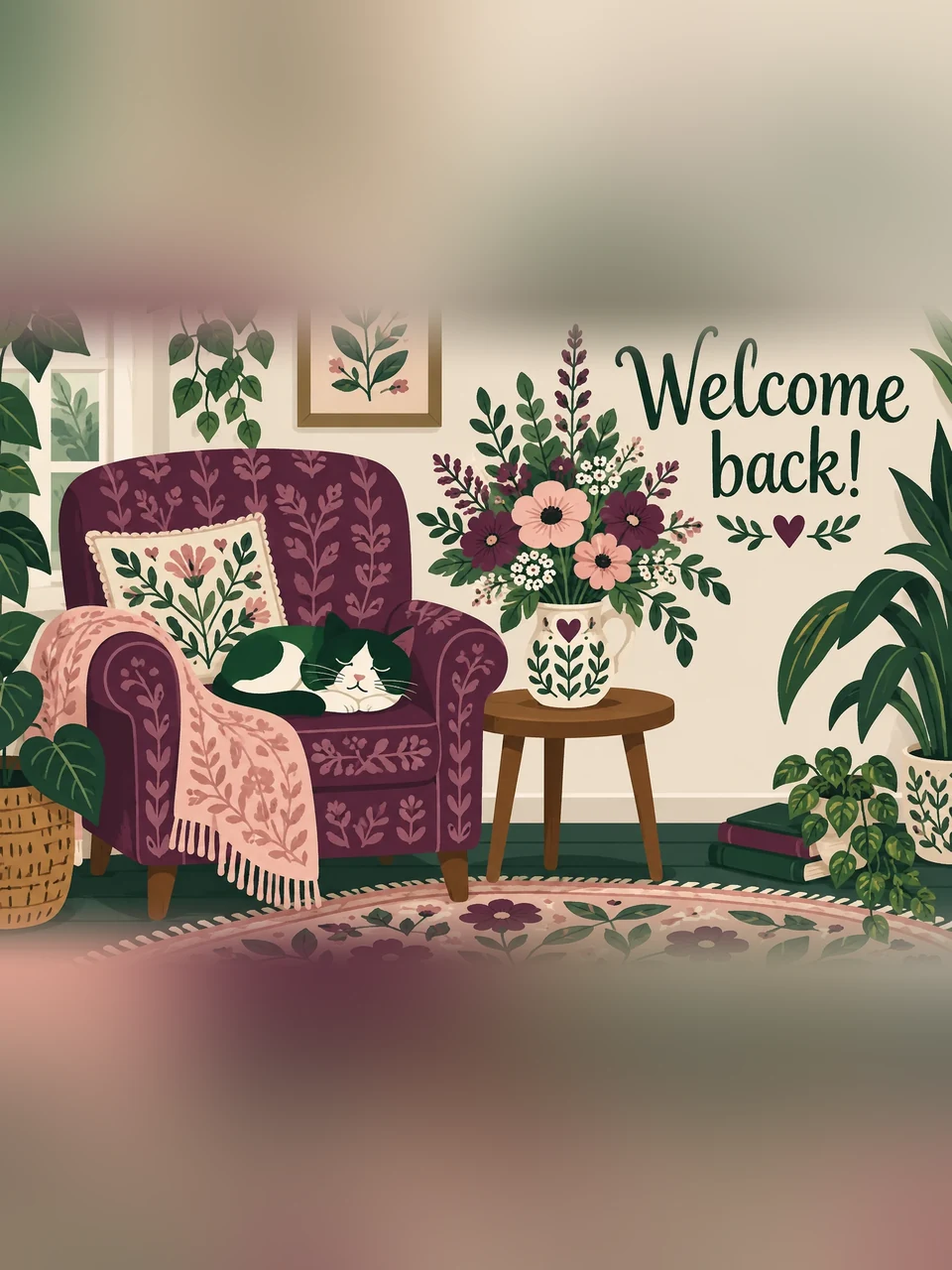 Welcome back!, Design 5