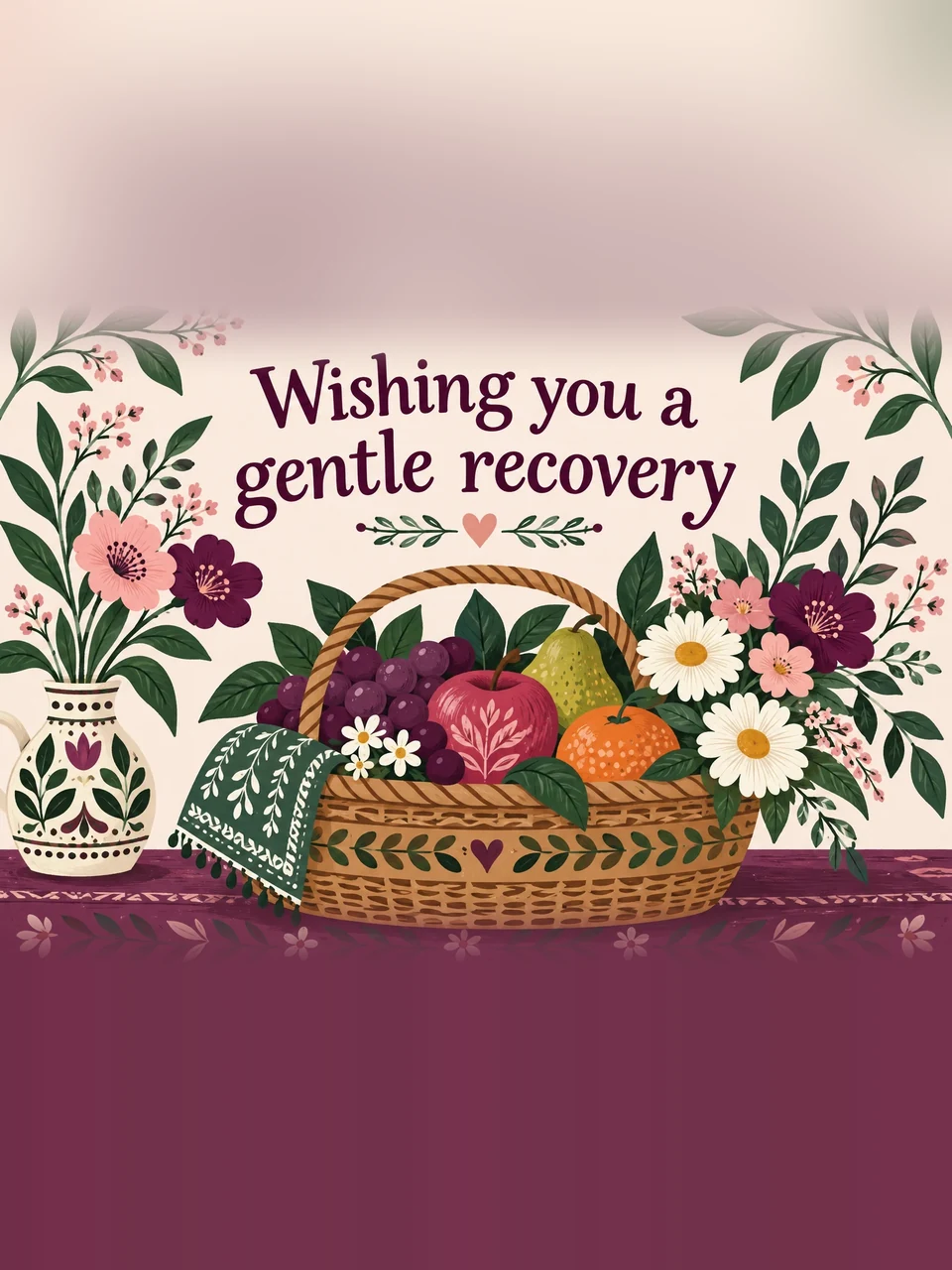Wishing you a gentle recovery, Design 5