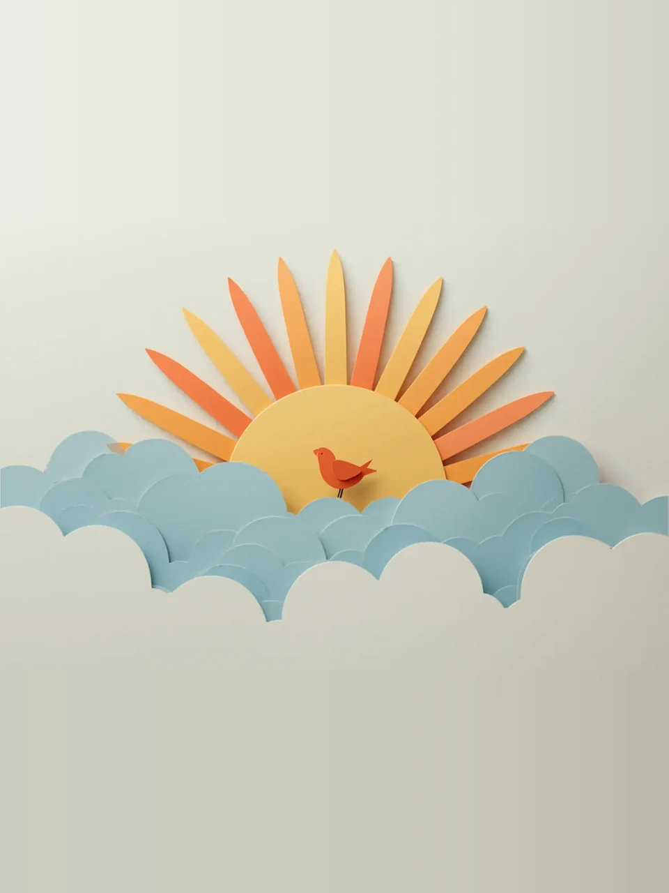 Bon rétablissement: Illustration en relief