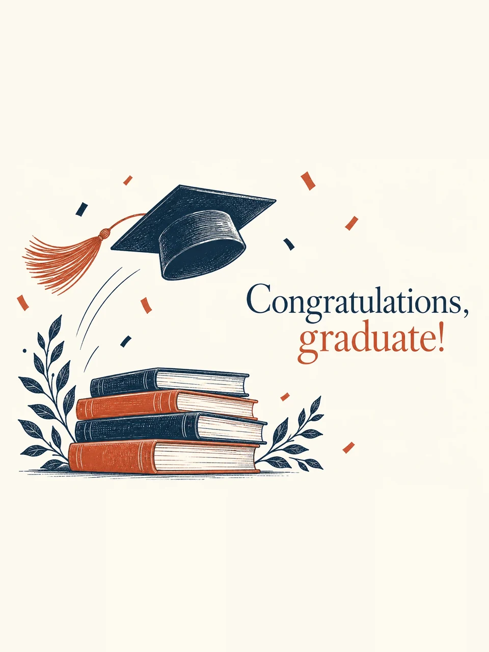 Congratulations, graduate!, Design 1