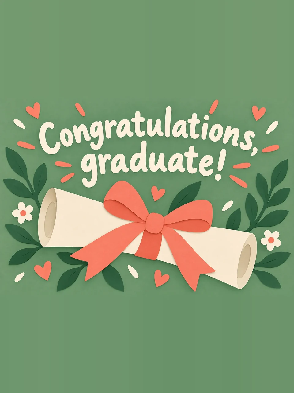 Congratulations, graduate!, Design 2
