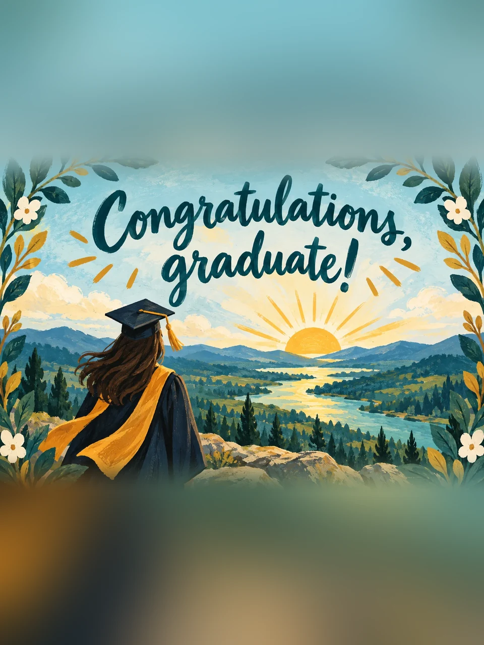 Congratulations, graduate!, Design 3