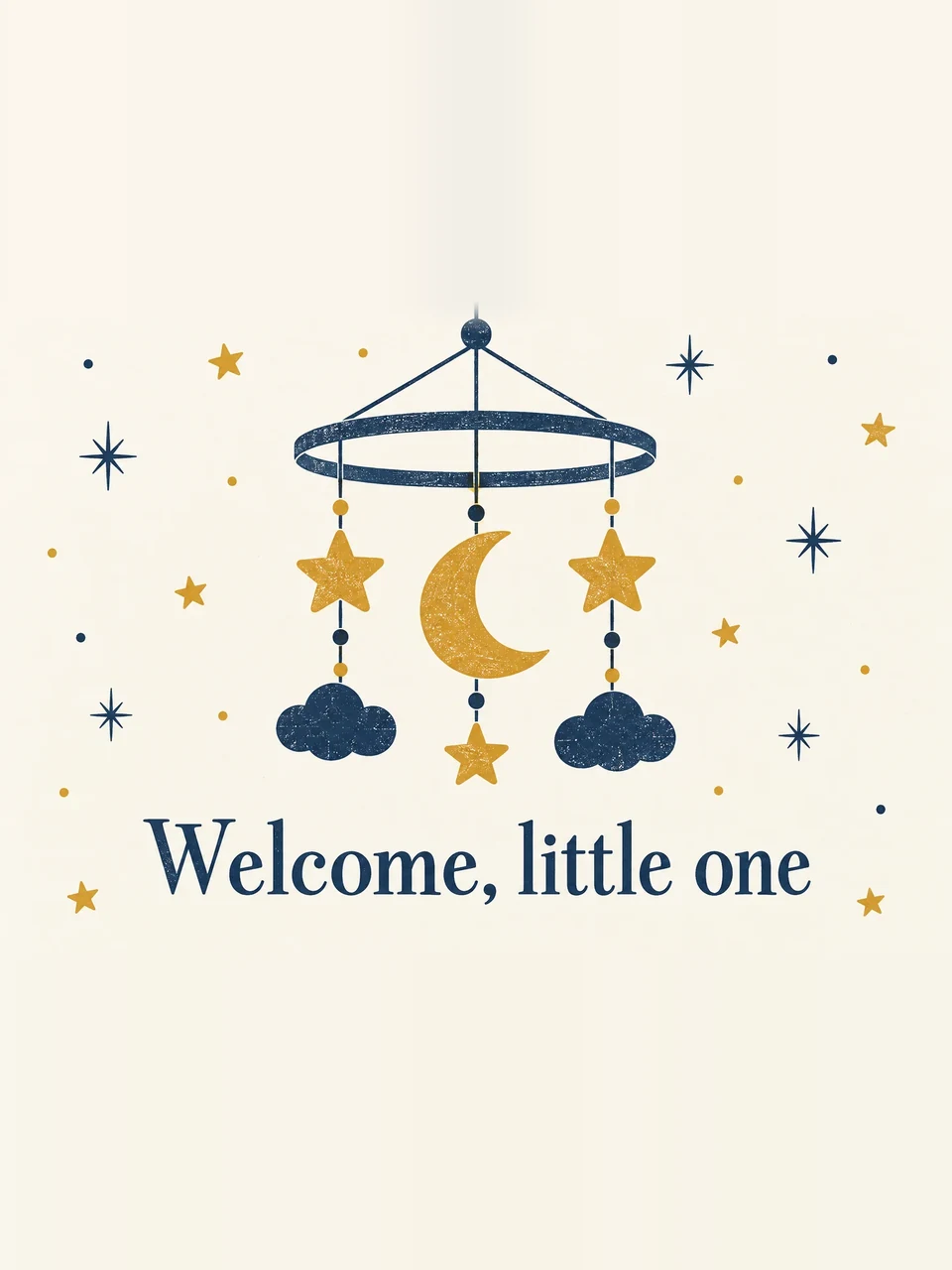 Welcome, little one, Design 4