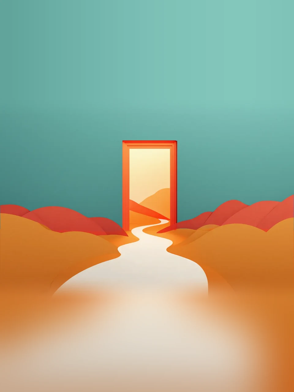 Premier jour au travail: Illustration en relief