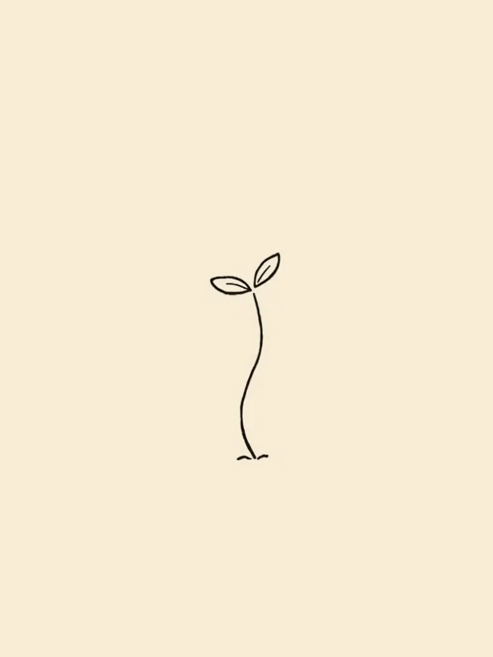 Premier jour au travail: Dessin au trait minimaliste