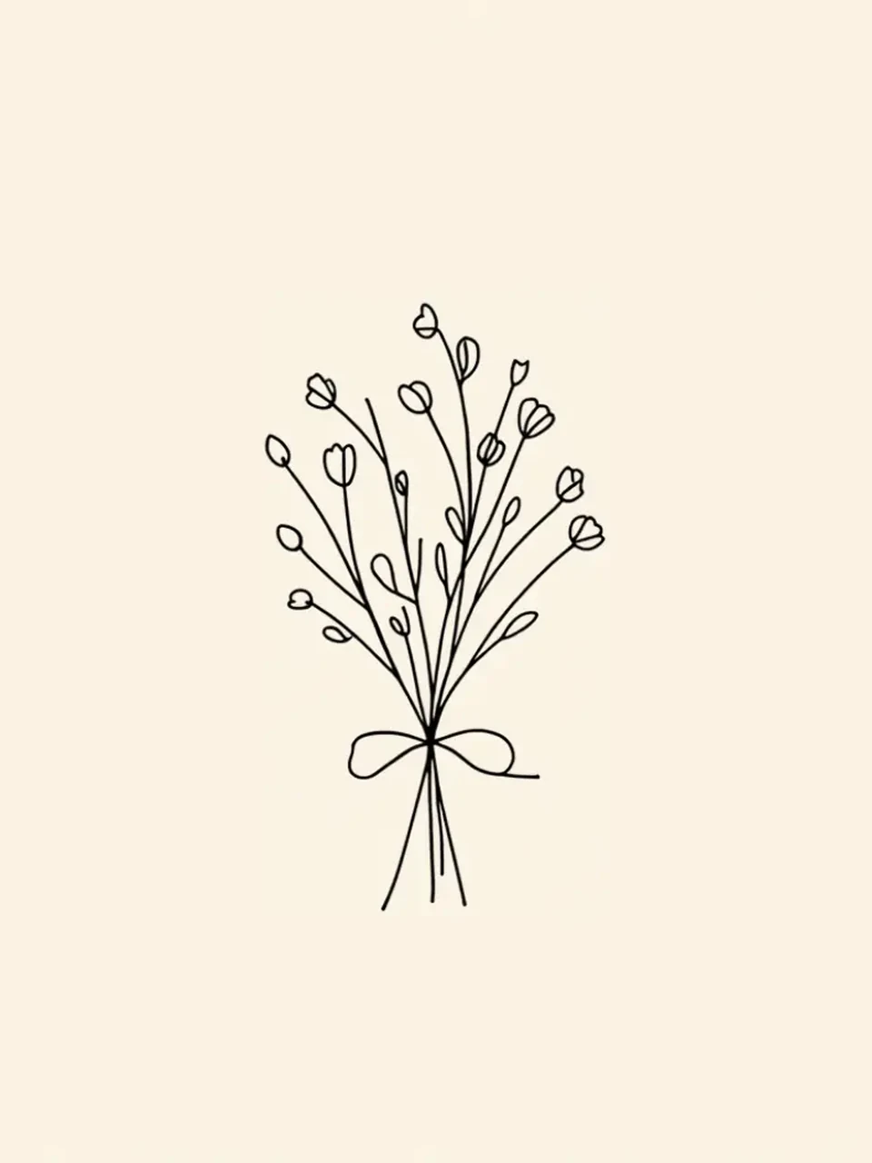 Merci: Dessin au trait minimaliste