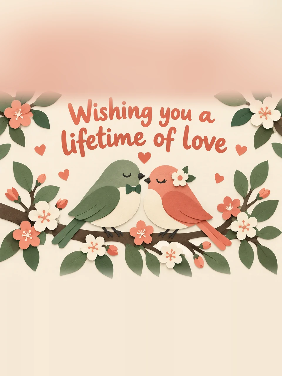 Wishing you a lifetime of love, Design 2