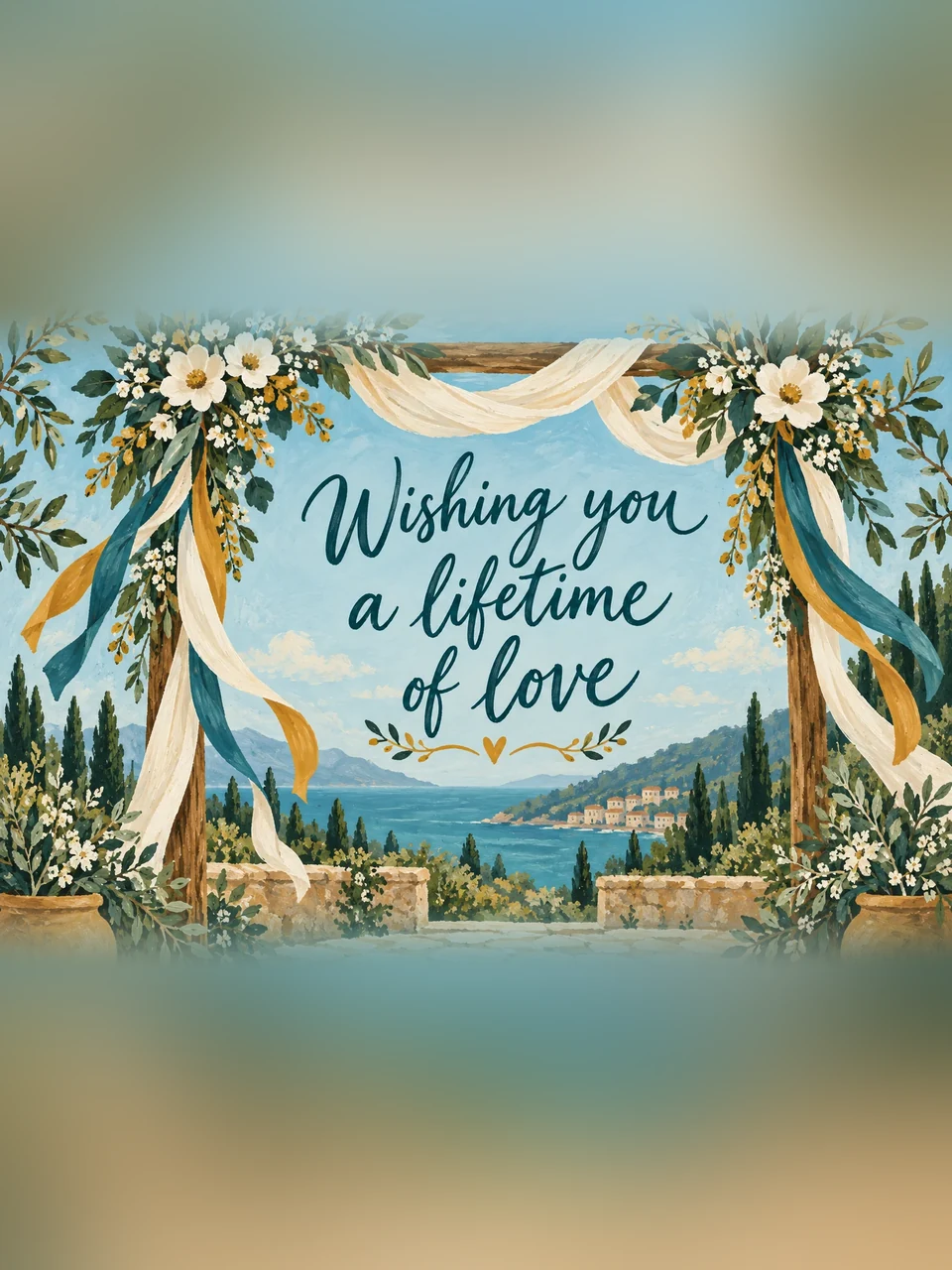 Wishing you a lifetime of love, Design 3