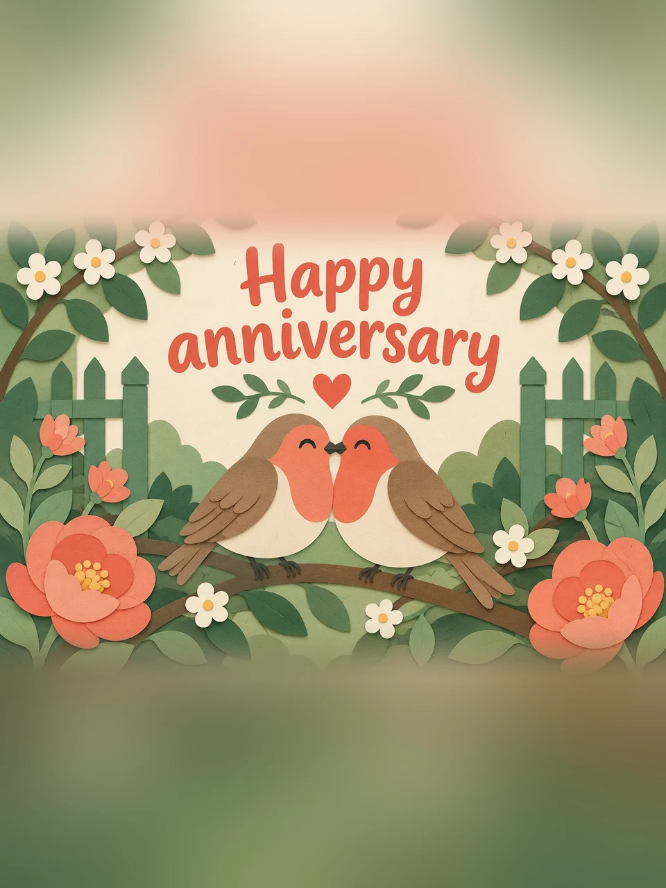 Happy anniversary, Design 2