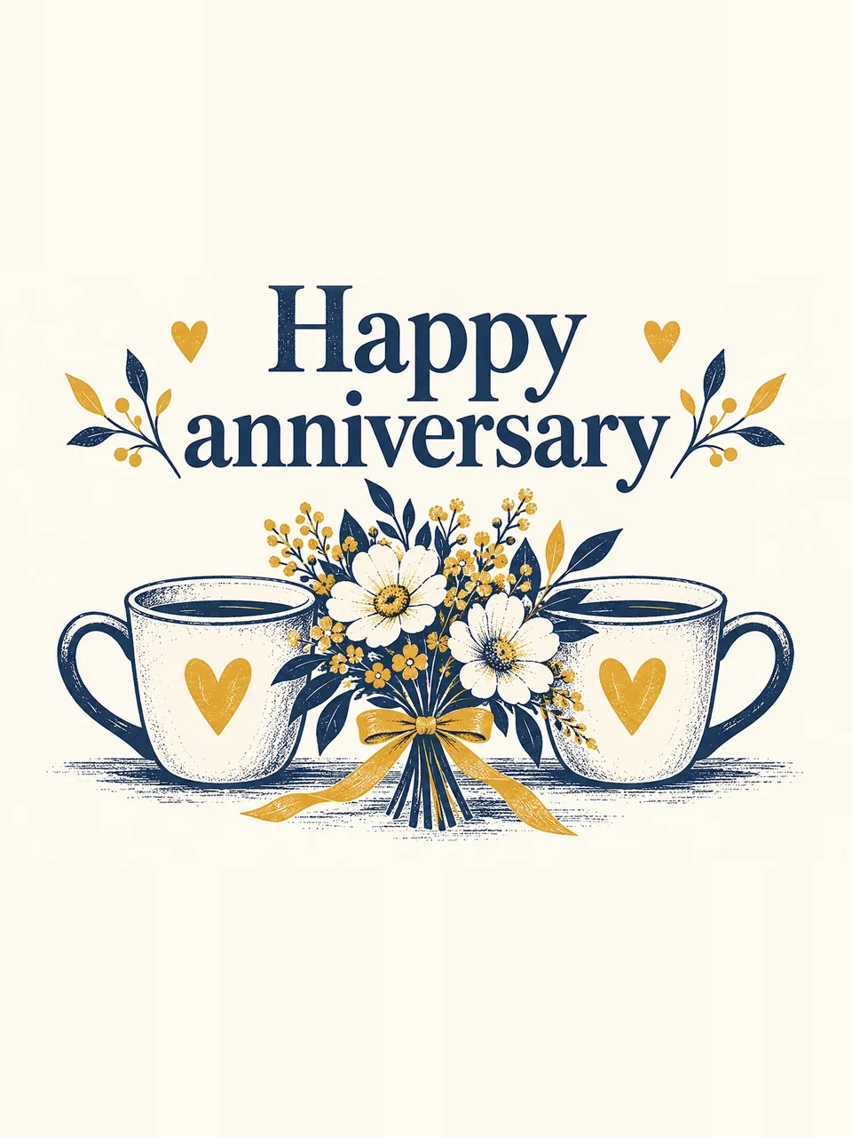 Happy anniversary, Design 4
