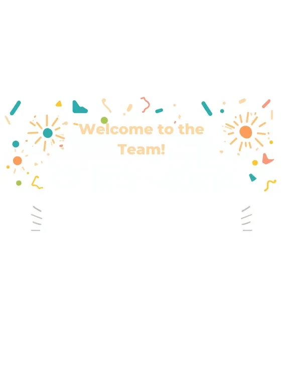 Welcome group card cover design