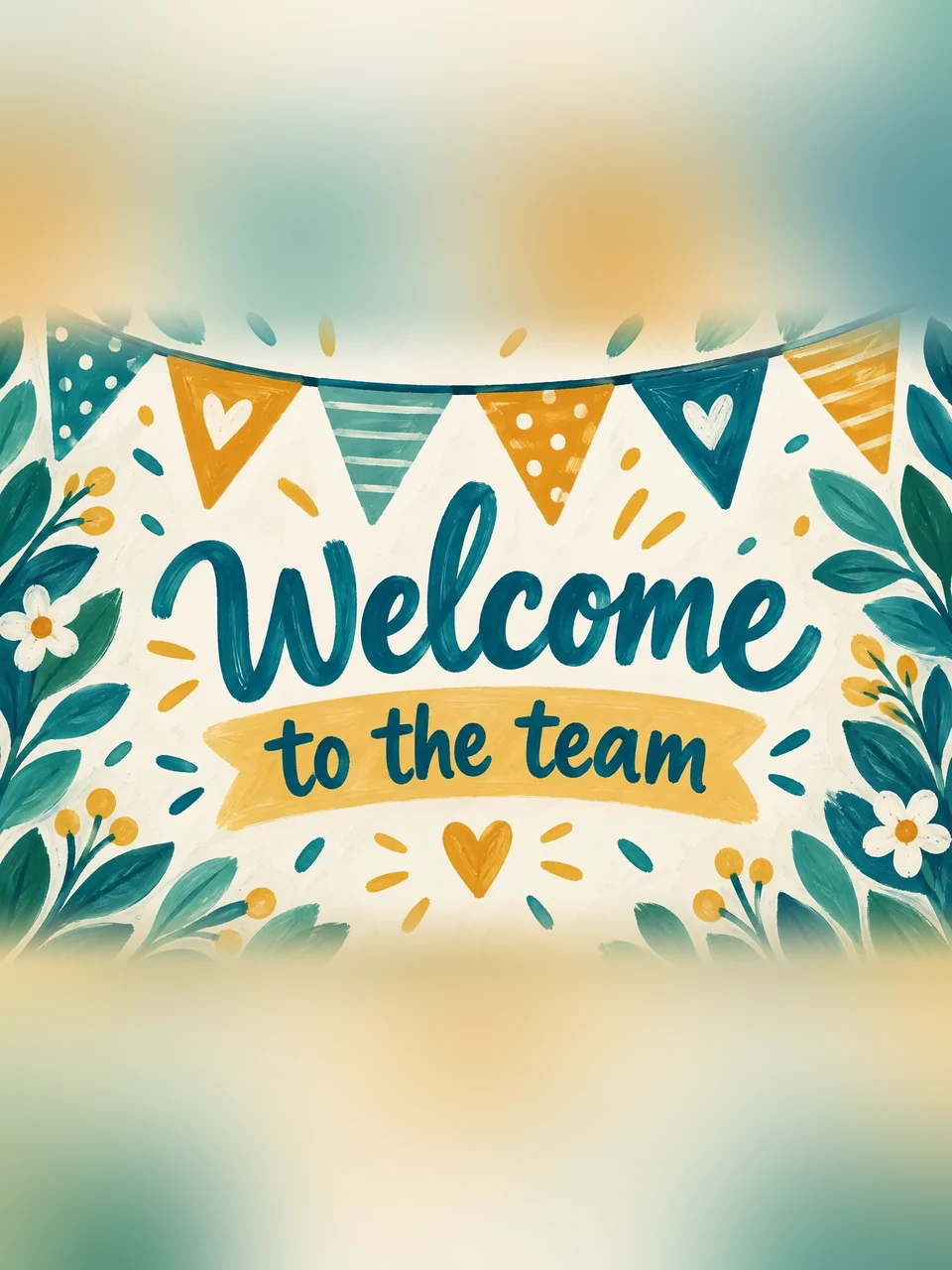 Welcome to the team, Design 3