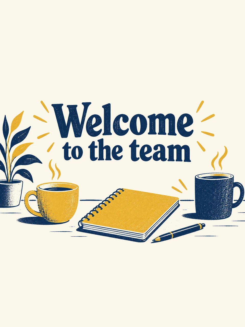 Welcome to the team, Design 4