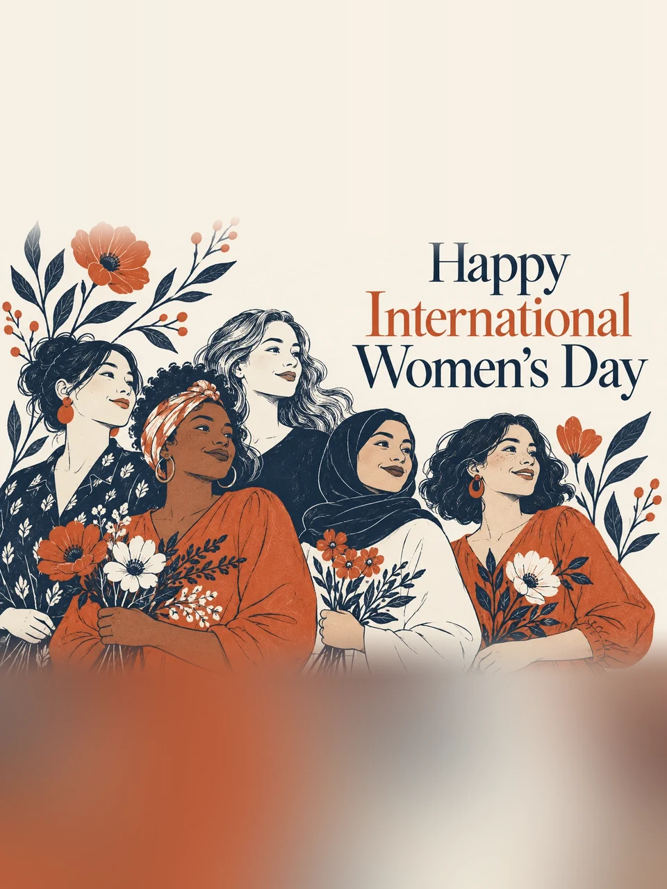 Happy International Women's Day, Design 1